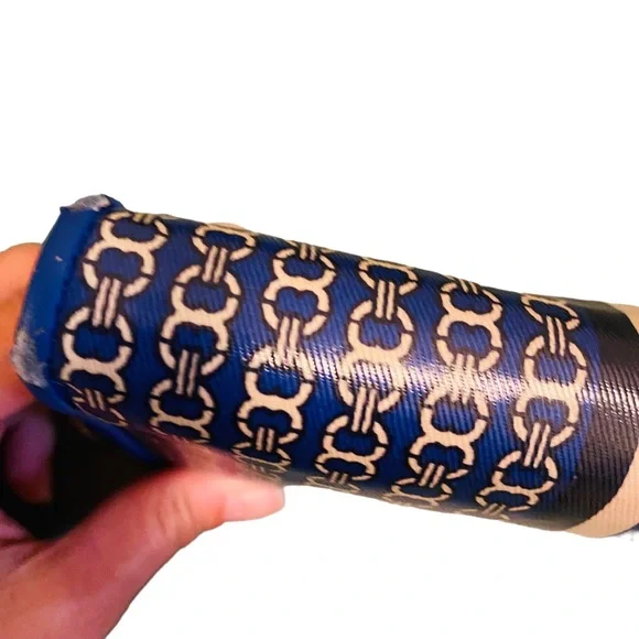 Tory Burch Gemini Link Royal Blue Continental Wallet